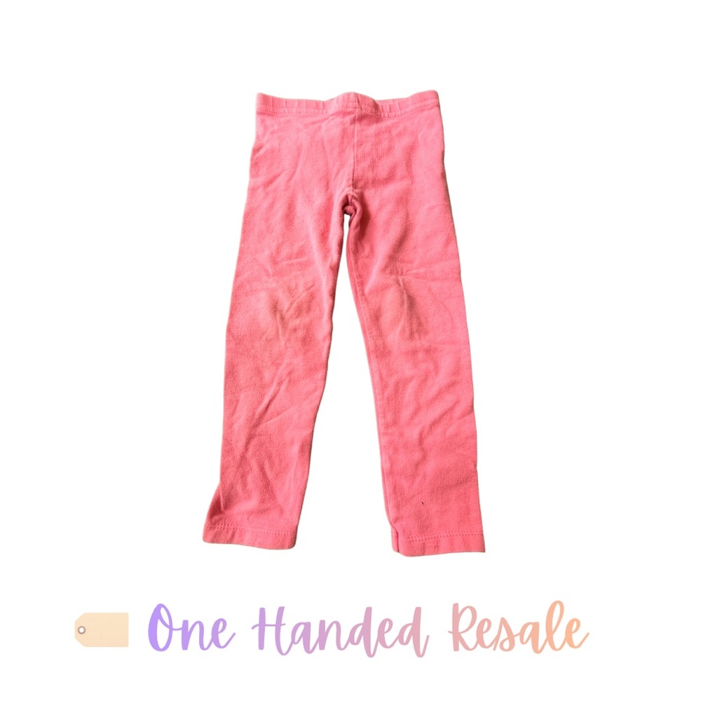 🌷 Garanimals Bright Pink Kids Leggings Girls Pants 3T